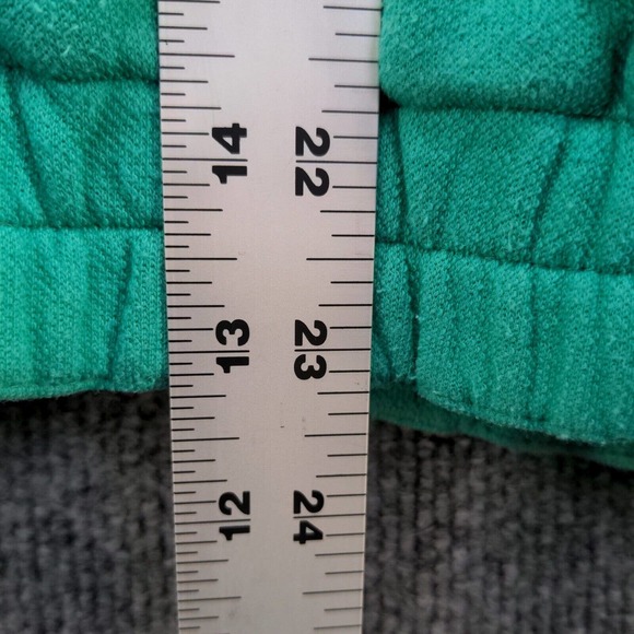 Why And 1/2 Ladies Jacket Long Sleeve Green Actual 52x23 Shoulder Pads Funny Pig - Picture 13 of 14
